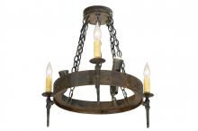 2nd Avenue Designs Blue 112811 - 27" Wide Warwick 6 Light Chandelier