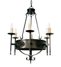 2nd Avenue Designs Blue 115168 - 30" Wide Lorenzo 6 Light Chandelier