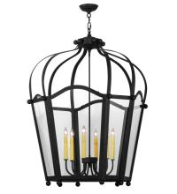 2nd Avenue Designs Blue 115185 - 32" Wide Citadel 6 Light Pendant