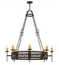 2nd Avenue Designs Blue 115209 - 48"W Toscano 8 LT Chandelier