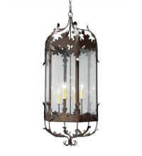 2nd Avenue Designs Blue 117610 - 22" Wide Miranda 6 Light Pendant