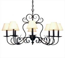 2nd Avenue Designs Blue 118012 - 36" Wide Corrina 8 Light Chandelier