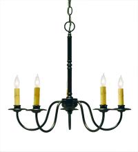 2nd Avenue Designs Blue 118671 - 22" Wide Edson 5 Light Chandelier