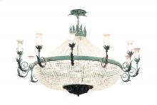 2nd Avenue Designs Blue 119759 - 84" Wide Crista 30 LT Chandelier