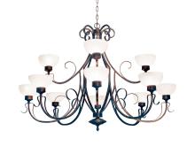 2nd Avenue Designs Blue 119773 - 60" Wide Mirasol Chandelier