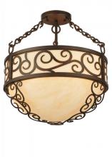 2nd Avenue Designs Blue 127253 - 16" Wide Lilliana Inverted Pendant