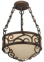 2nd Avenue Designs Blue 127257 - 12" Wide Lilliana Inverted Pendant