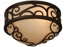 2nd Avenue Designs Blue 127259 - 12" Wide Lilliana Flushmount