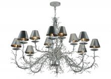 2nd Avenue Designs Blue 127985 - 48"W Twigs 12 LT Chandelier