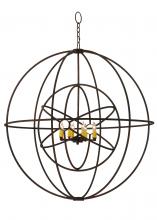 2nd Avenue Designs Blue 129407 - 43"W Atom Enerjisi 8 LT Chandelier