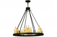 2nd Avenue Designs Blue 139761 - 36"W Deina 24 LT Chandelier