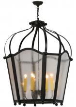 2nd Avenue Designs Blue 140825 - 32"W Citadel 6 Light Pendant