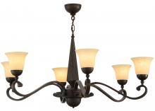 2nd Avenue Designs Blue 141664 - 44"W Muirfield 6 LT Chandelier