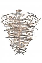 2nd Avenue Designs Blue 144813 - 73"W Cyclone 36 LT Chandelier