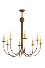 2nd Avenue Designs Blue 146054 - 36"W Cheal 8 LT Chandelier