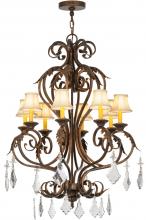 2nd Avenue Designs Blue 149233 - 30"W Josephine 8 LT Chandelier