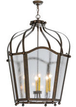 2nd Avenue Designs Blue 151061 - 32"W Citadel 6 Light Pendant