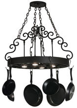 2nd Avenue Designs Blue 151752 - 32"W Dior 4 LT Pot Rack