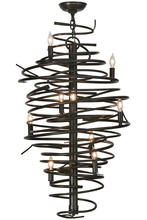 2nd Avenue Designs Blue 152135 - 21"W Cyclone 9 LT Chandelier