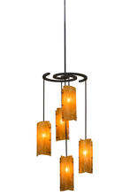 2nd Avenue Designs Blue 154028 - 34"W Vortex 5 LT Chandelier