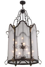 2nd Avenue Designs Blue 157792 - 32" Wide Dubrek 12 LT Foyer Lantern