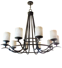 2nd Avenue Designs Blue 160780 - 60" Wide Octavia 10 Light Chandelier