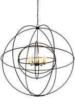 2nd Avenue Designs Blue 175340 - 60" Wide Atom Enerjisi 8 Light Chandelier