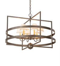 2nd Avenue Designs Blue 175746 - 36"W Aldari 6 LT Chandelier