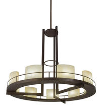 2nd Avenue Designs Blue 176957 - 68"W Loxley Tac Air 9 LT Chandelier