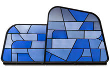 2nd Avenue Designs Blue 179839 - 284"W Grand Mur Room Divider