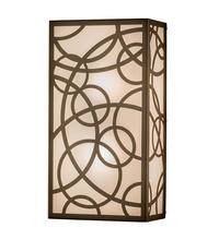 2nd Avenue Designs Blue 197402 - 9" Wide Fizz Deco Wall Sconce