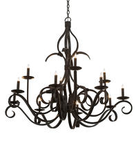 2nd Avenue Designs Blue 202247 - 48" Wide Cypress 12 Light Chandelier