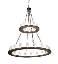 2nd Avenue Designs Blue 202739 - 60" Wide Loxley 28 Light Two Tier Chandelier