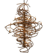 2nd Avenue Designs Blue 205191 - 40" Wide Cyclone 20 Light Chandelier