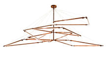 2nd Avenue Designs Blue 210950 - 216" Wide Isotope Chandelier