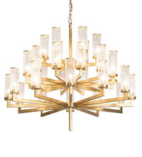 2nd Avenue Designs Blue 216717 - 48" Wide Cilindro Ashcroft 30 Light Chandelier