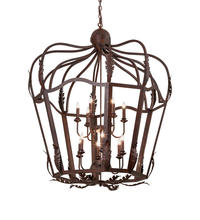 2nd Avenue Designs Blue 227873 - 43" Wide Citadel 12 Light Pendant