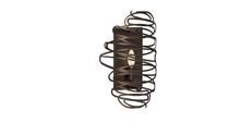 2nd Avenue Designs Blue 231619 - 10" Wide Cyclone Wall Sconce