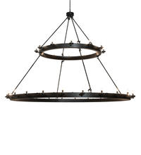 2nd Avenue Designs Blue 237743 - 96" Wide Loxley 36 Light Two Tier Chandelier