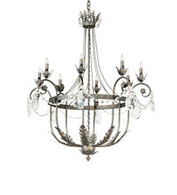 2nd Avenue Designs Blue 241448 - 40" Wide Antonia 8 Light Chandelier