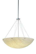 2nd Avenue Designs Blue 244517 - 36" Wide Cypola Alabaster Inverted Pendant