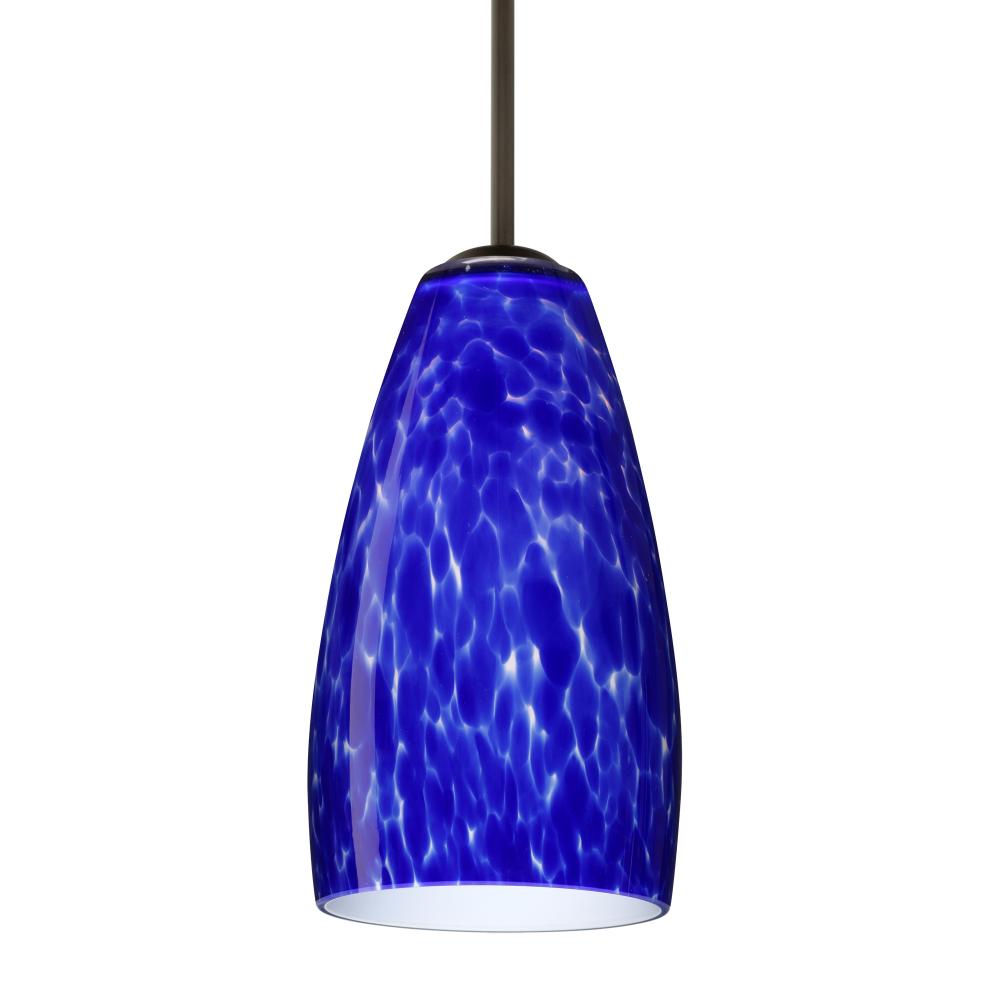 Besa Chrissy Pendant Bronze Blue Cloud 1x50W MAX E26 Base