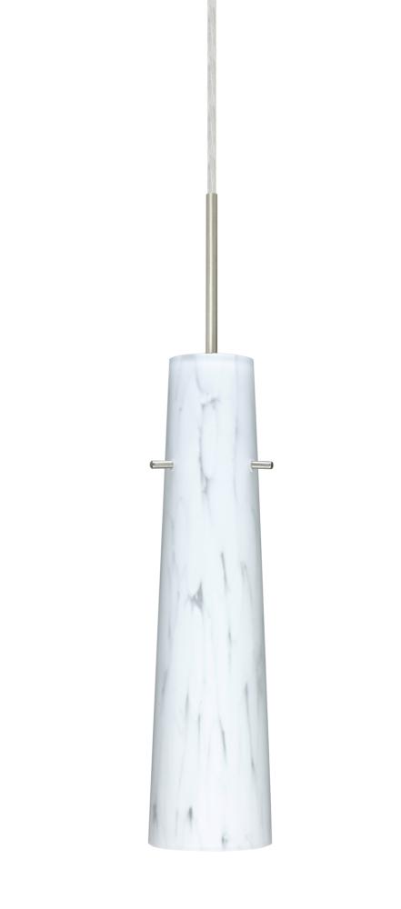 Besa Camino Pendant Satin Nickel Carrera 1x40W Halogen