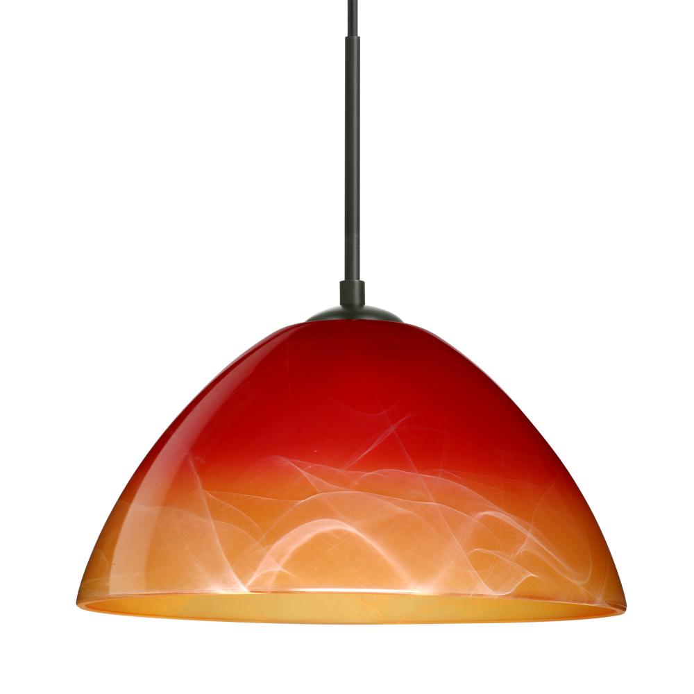 Besa Tessa Pendant Solare Black 1x9W LED