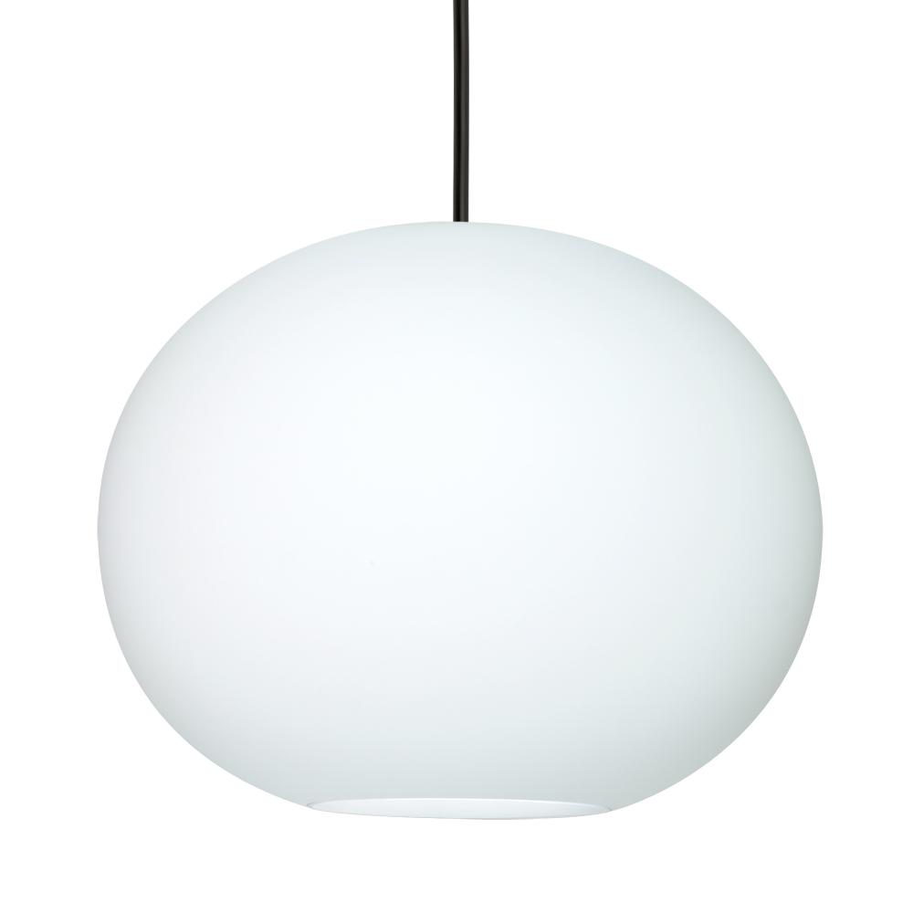 Besa Pendant Jordo Black Opal Matte 1x150W MAX MAX E26 Base