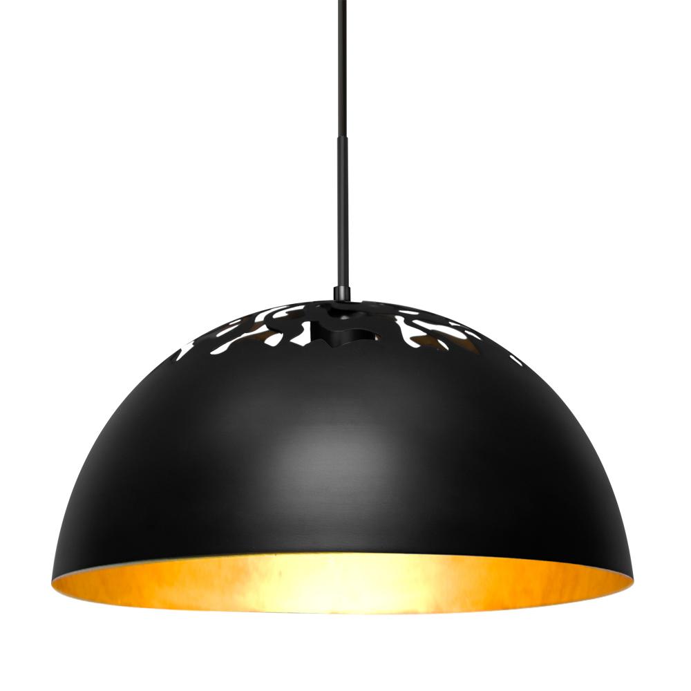 Besa Gordy Pendant, Black Finish, 1x60W MAX E26 Base