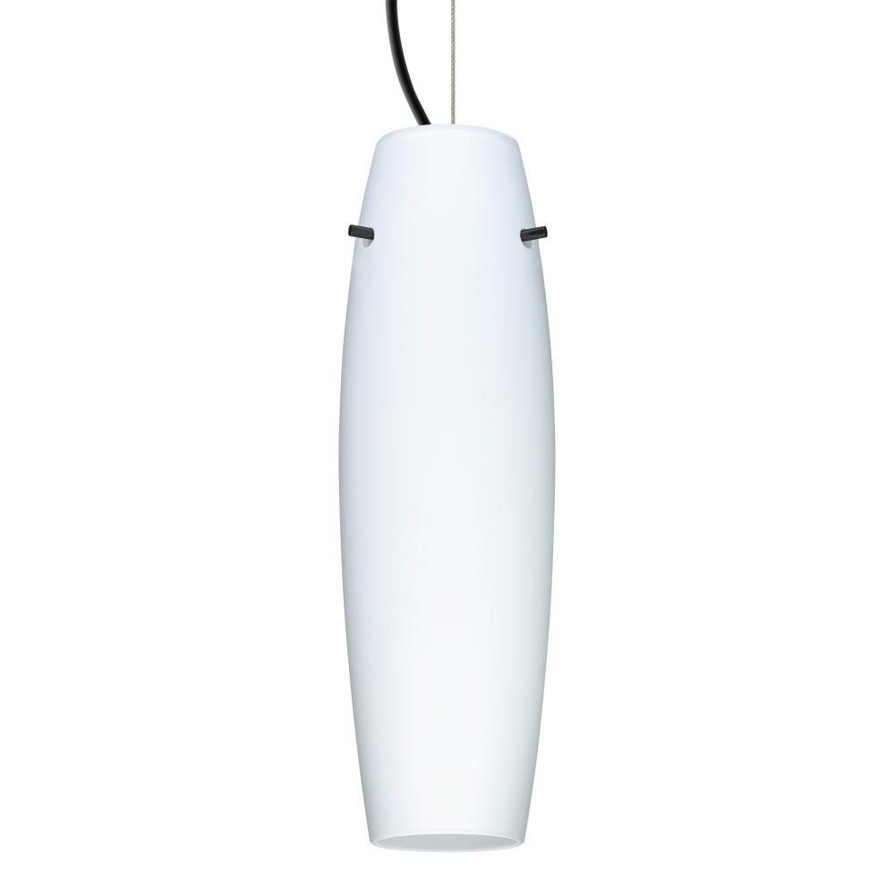 Besa Suzi 14 Pendant Opal Matte, Black, 1x100W MAX E26 Base