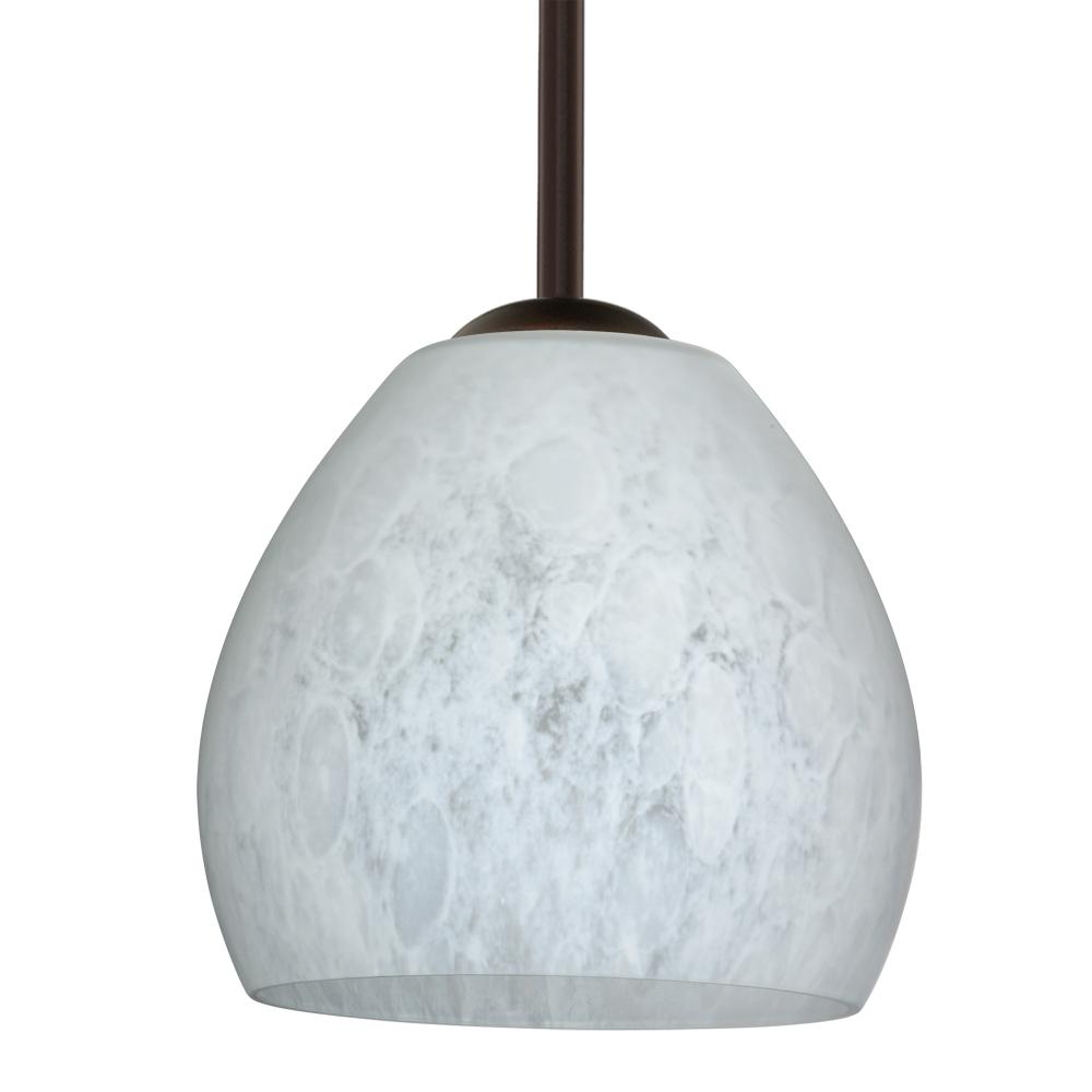 Besa Bolla Pendant Carrera Bronze 1x40W B10 Medium base