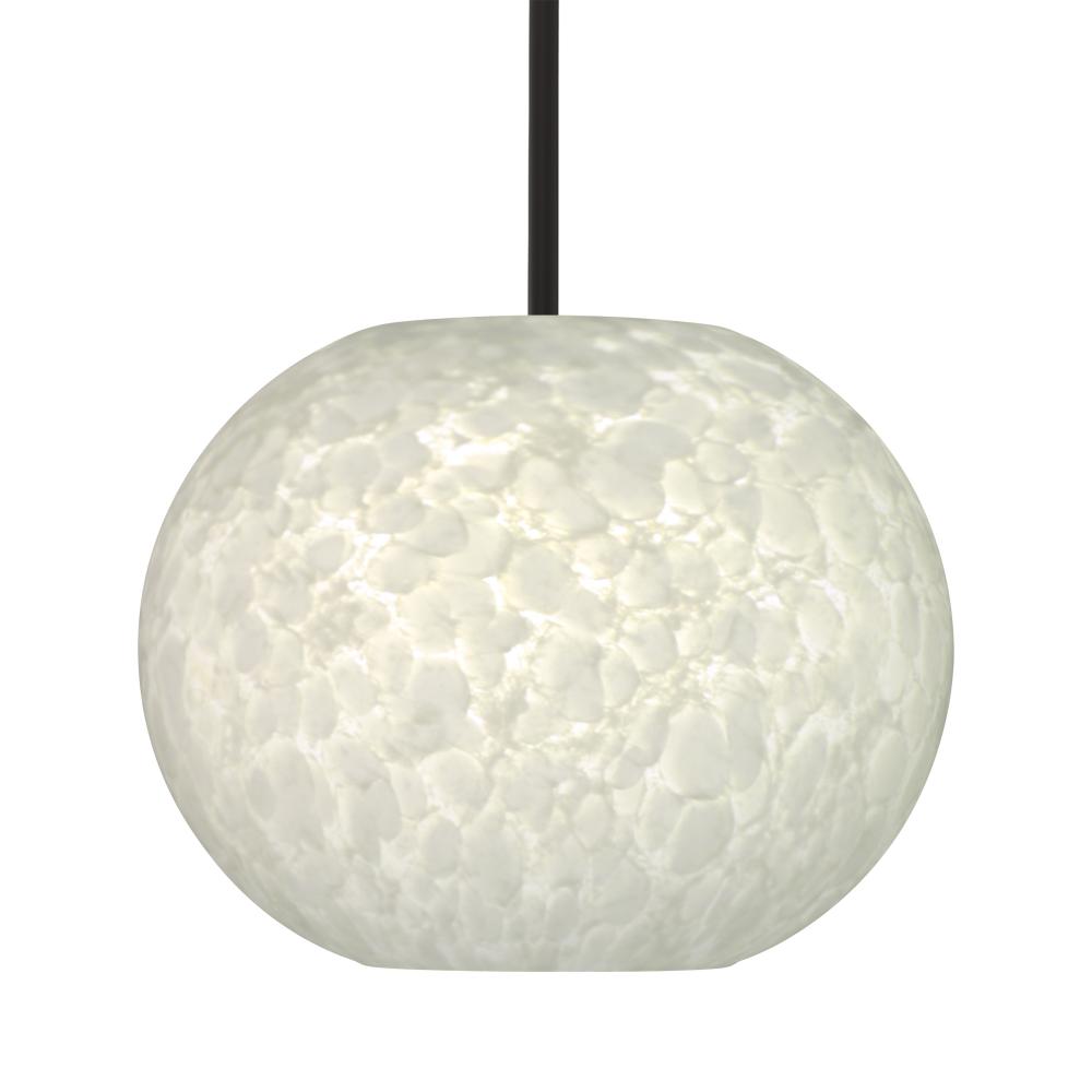 Besa Stem Pendant Luna Black Carrera 1x100W MAX E26 Base