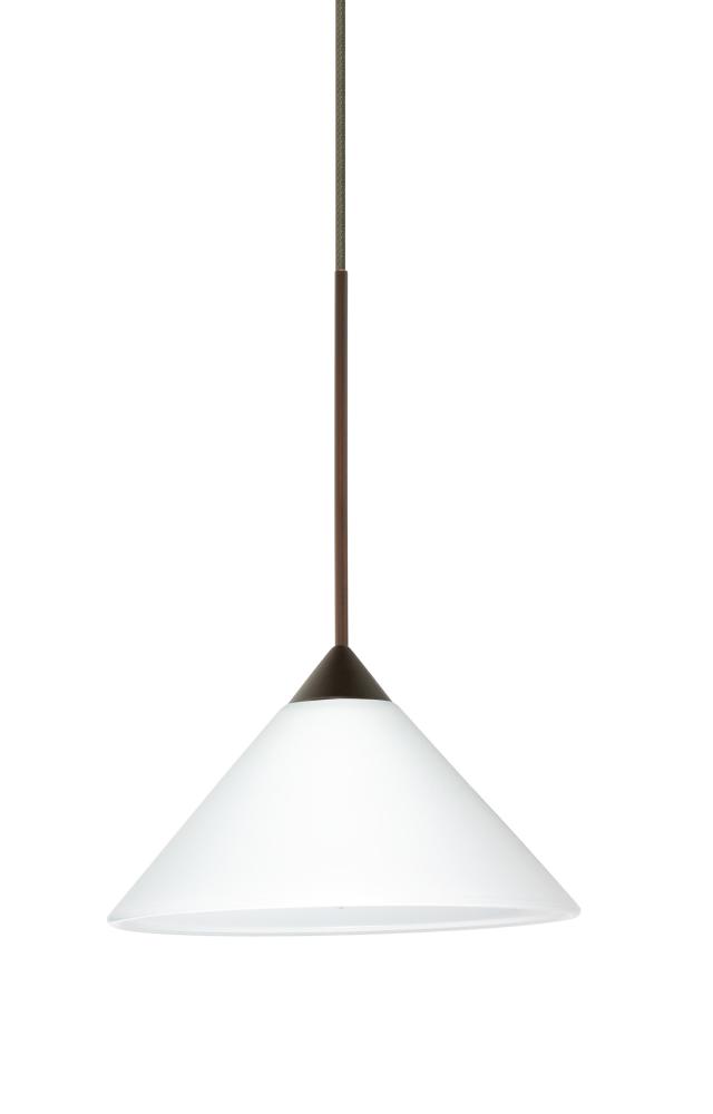 Besa Pendant Kona Bronze White 1x50W Halogen